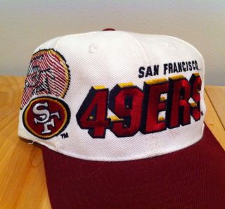   San Francisco 49ers Shadow Logo Snapback Hat Sport Specialties NFL