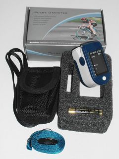     Fingertip Pulse Oximeter Blood Oxygen and Heart Rate Monitor