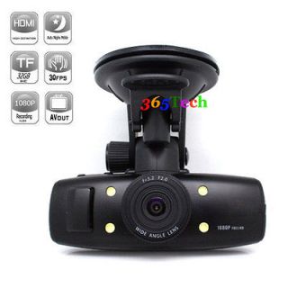 HD 1080P Vehicle Camera in Car DVR Video Recorder cam 4 IR Night 