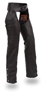 WOMENS LEATHER CHAPS FROM THE HOUSE MILWAUKEE FIL704CFD NEW