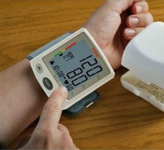   Series Wrist Digital Blood Pressure Monitor w/ Large Display & Case