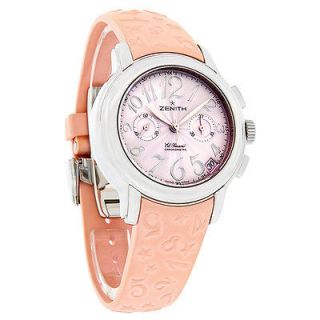 Zenith Star El Primero Ladies Pink Swiss Automatic Watch 03.1230.4002 