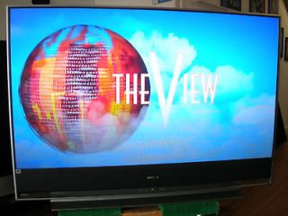 Sony Bravia KDS 60A3000 60 1080p DLP HDTV TV w/ JVC XV N310B DVD 
