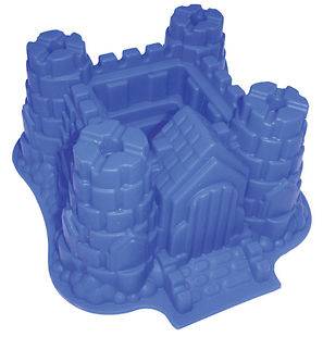 New Silicone 3D Castle Cake Chocolate Jelly Ice Cookie Mold Mould Pan 