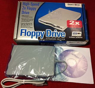   Titanium 2x USB External Floppy Disk Drive FDUSB TM2 for Windows/Mac