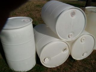55 gallon Drum or Barrel  Rain Barrel  Water Storage