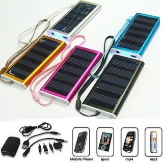 iphone Solar Power Panel USB Battery Charger for mobile cell phone 