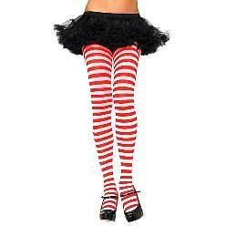 red striped tights in Clothing, 