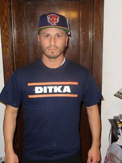 Vtg Chicago Bears Ditka T Shirt vest superfan da sweater s,med,lg,xl 