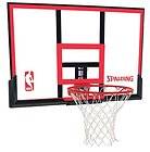   Solid Steel Backboard/Rim Combo   48 Polycarbonate Basketball Sports