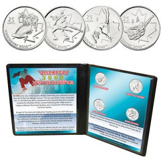2008 Canadian Vancouver Winter Olympic Coin Collection Uncirculated 