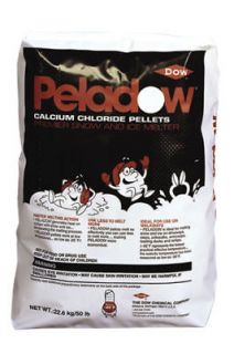 50LB BAG CALCIUM CHLORIDE PELADOW PELLETS SNOW ICE