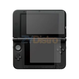   Top+Bottom LCD Screen Protector Film Guard Cover For Nintendo 3DS XL