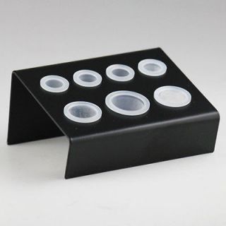  Tattoo Ink Cup Holder for 4 Small 2 Medium 1 Large Caps Supply Stand