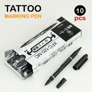   tip Skin Marking Pen Marker Tattoo Body Piercing Supply Black Color