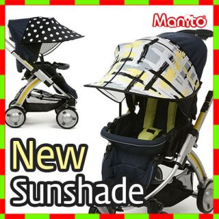 manito] Sun Shade for Car Seats and Baby Strollers NEW