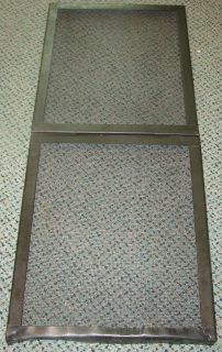 30 1/2 L x 13 W Folding Reptile Cage Tank Screen Top Cover Lid used