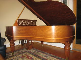On Sale Antique Chickering 1880s Concert Grand Piano~Ornate 