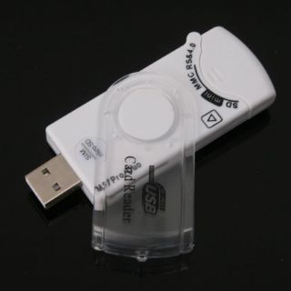 All in 1 USB 2.0 Phone Sim Card Cell +Mini Micro SD MMC Memory Card 