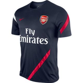 SALE   Mens Nike Arsenal Training Top Jersey Shirt   Size S M L XL XXL 