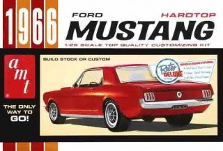 AMT 1966 Ford Mustang Plastic Model Car Kit AMT704 BY AMT NEW