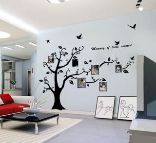   Frame Large removable Tree Kids Room Art Mural Wall Sticker Decal 125