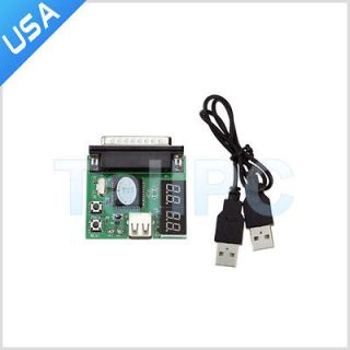 New 2 Digit USB PCI PC Diagnostic Motherboard Analyzer Tester Post 