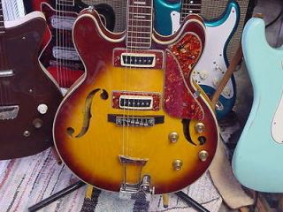 VINTAGE ARIA GUITAR ARTIST 60S HOLLOW BODY ARCHTOP more guitars in 