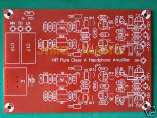 FET input diamond buffer output preamp PCB Borbely 