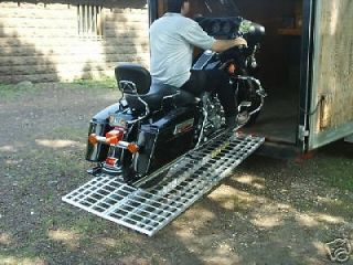 Aluminum Ramp 6 ft.   motorcycles onto trailers   ramps