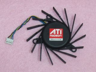 72mm ATI Sapphire Video Card Fan Replacement 36mm x 48mm x 52mm 