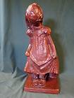   Plaster Austin Prod Inc Little Girl with Big Shoes 1972 Sculpture 21in