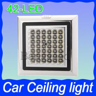   Bright White Car Vehicle Roof Ceiling Dome Interior Light Lamp 12V 5W