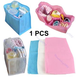   Portable Baby Diaper Nappy Changing Water Milk Bottle Storage Bag
