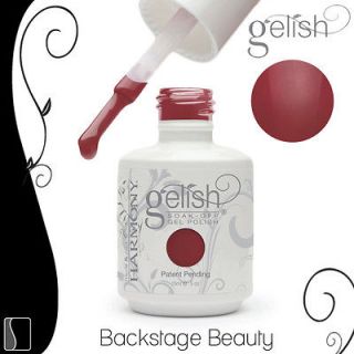 Gelish Soak Off .5 BACKSTAGE BEAUTY Gel Nail Color UV Manicure Harmony 