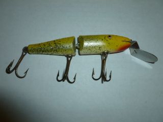   CHUB DEEP DIVER JOINTED PIKIE MINNOW FISHING LURE IN YELLOW FLASH