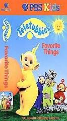 Teletubbies   Favorite Things [VHS] .. Editor David Barry; Producer 