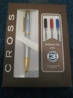   22KT GOLD GRADUATION BALLPOINT PEN WITH FREE REFILLS $99 GIFT NEW