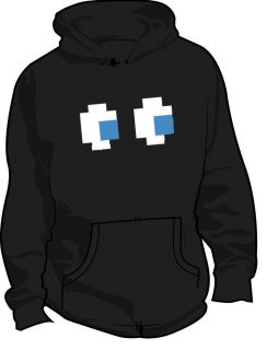 PACMAN EYES 1980S RETRO ARCADE GAME HOODIE ALL SIZES & COLOURS