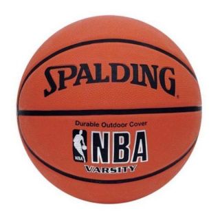 Spalding NBA VARSITY RUBBER OUTDOOR BASKETBALL 29.5 OFFICIAL Size 7 