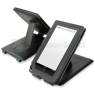   Leather Flip Case Cover Pouch w/ Stand for Barnes & Noble Nook Color