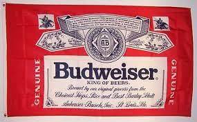 Budweiser King of Beer Flag 3 x 5 Banner