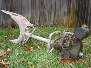 SALLY SAW chainsaw chain saw hit & miss vintage lauson engine of 