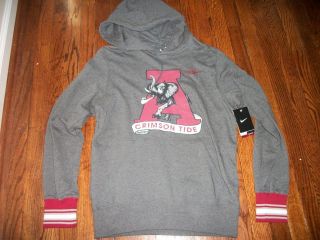 NWT Nike Alabama Crimson Tide Vintage Vault Hoodie Sweatshirt