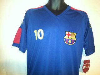 Fc Barcelona Messi Shirt Jersey Official Free US Shipping NWT FCB