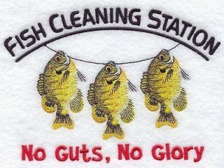   STATION   NO GUTS Embroidered Hand or Bath Towels   1 or 2 Towels