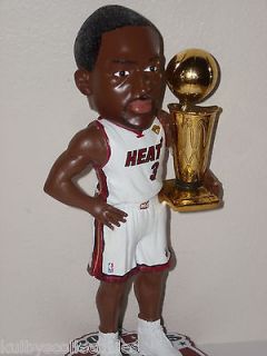 DWYANE WADE Miami Heat Bobble Head 2012 Champs Trophy Limited NBA #d 