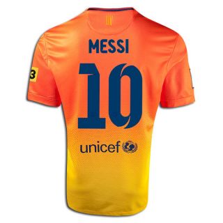 NIKE FC BARCELONA LIONEL MESSI YOUTH AWAY JERSEY 2012/13 TV3 LOGO BOYS 