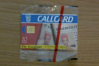Rare Ireland Callcard   The Examiner (10 units)   New and Sealed