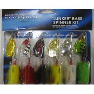  Lunker Freshwater Bass Spinner Bait Lure Fishing Kit Brand New NIB